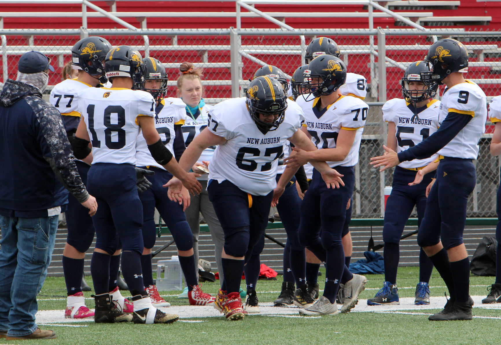 New Auburn at McDonell football 10-3-20